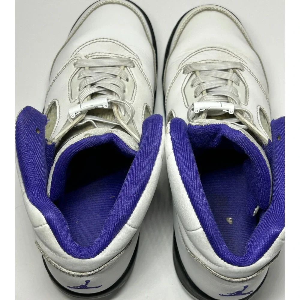 Jordan 5 Retro PS Dark Concord Mid Top Basketball‎ Shoes Sneakers Youth Size 3